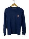 【中古】POLO RALPH LAUREN◆長袖カットソー/S/コットン/NVY/ポロベア【レディースウェア】