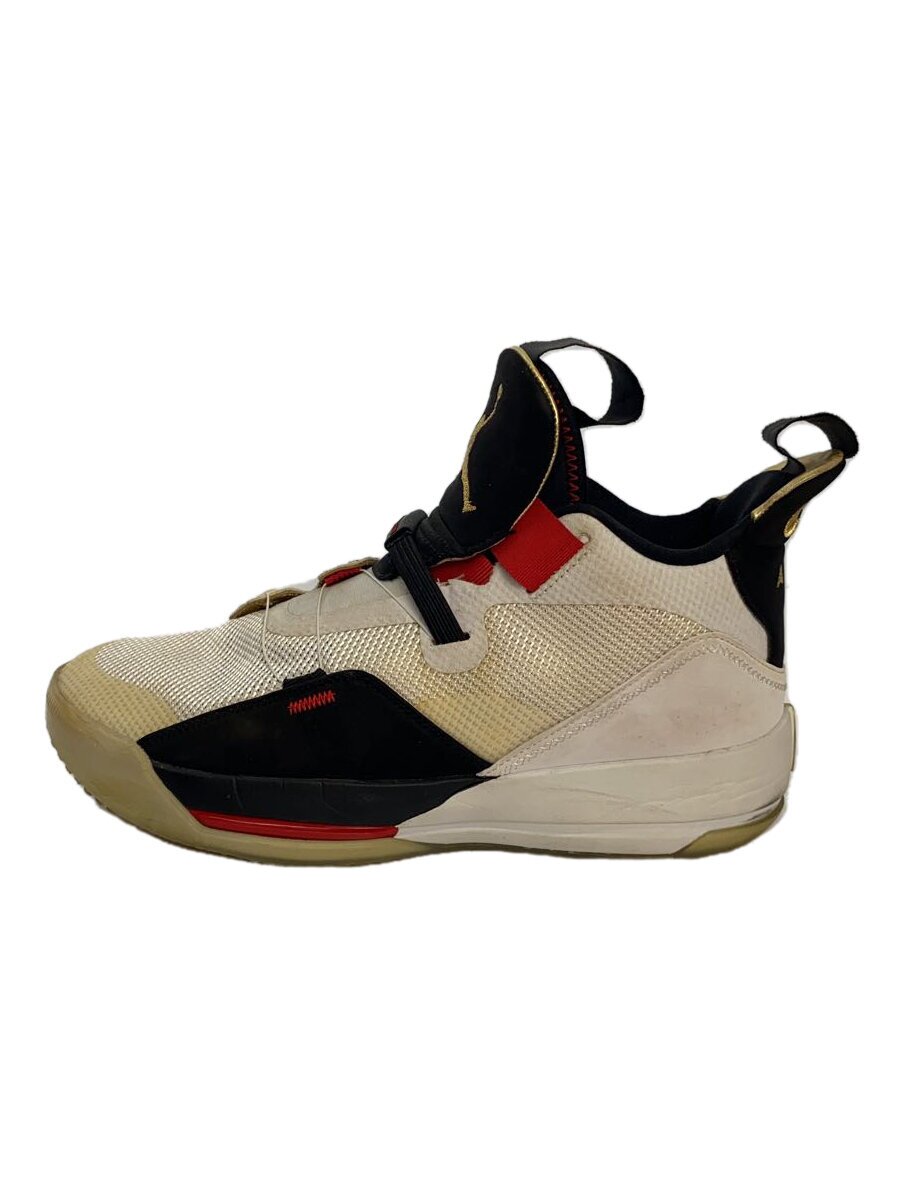 NIKE◆AIR JORDAN XXXIII PF/エアジョーダン/ホワイト/BV5072-100/26cm/WHT