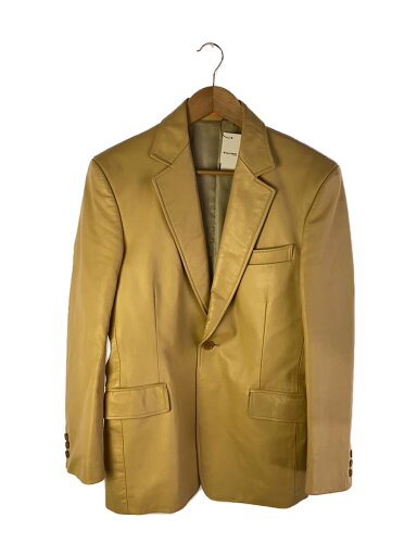 【中古】Paul Smith◆レザージャケット・ブルゾン/M/牛革/CRM/無地/633317【メンズウェア】 【中古】Paul Smith◆レザージャケット・ブルゾン/M/牛革/CRM/無地/633317【メンズウェア】