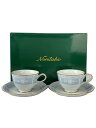 【中古】Noritake◆レースウッドゴールド/ペアセット/カップ&ソーサー/BLU/Y6578A/1507【キッチン用品】