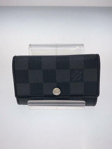 【中古】LOUIS VUITTON◆ミュルティクレ6_ダミエ・グラフィット_BLK/--/BLK/レディース【服飾雑貨他】 【中古】LOUIS VUITTON◆ミュルティクレ6_ダミエ・グラフィット_BLK/--/BLK/レディース【服飾雑貨他】