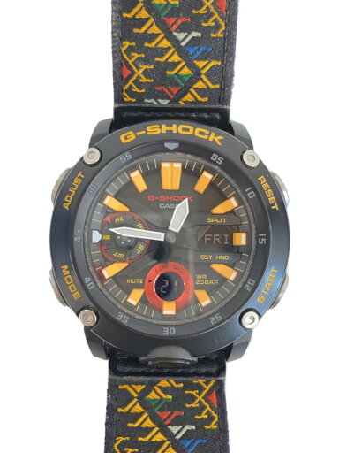 【中古】CASIO◆Traditional Pattern Series/クォーツ腕時計/アナログ/GA-2000BT-1【服飾雑貨他】 【中古】CASIO◆Traditional Pattern Series/クォーツ腕時計/アナログ/GA-2000BT-1【服飾雑貨他】