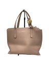 【中古】FURLA◆トートバッグ/PVC/PNK/無地【バッグ】