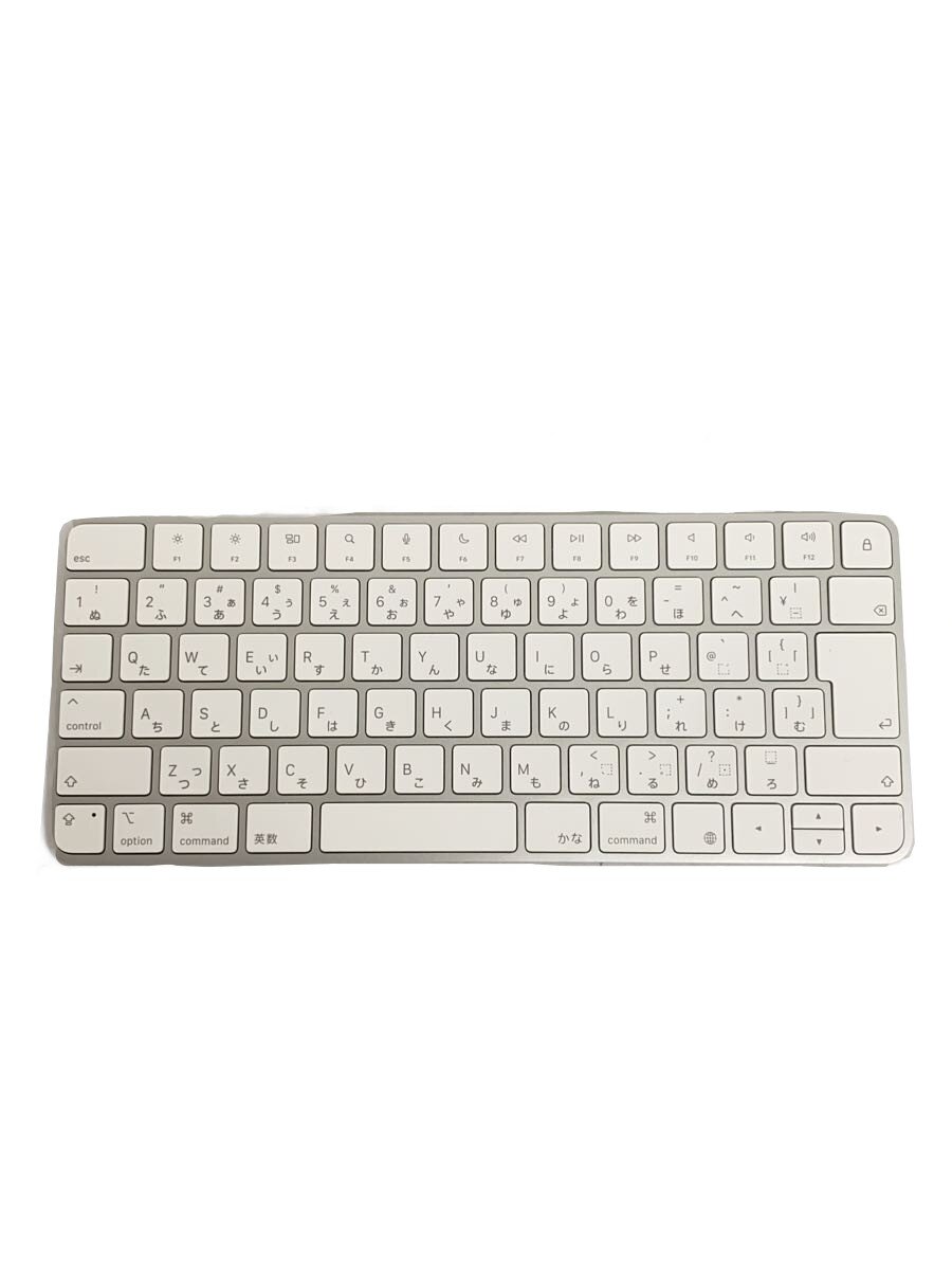 【中古】Apple◆Magic Keyboard/キーボード/A3203/ホワイト【パソコン】