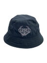 【中古】MSGM◆ハット/M/コットン/BLK/メンズ/2640ML300【服飾雑貨他】