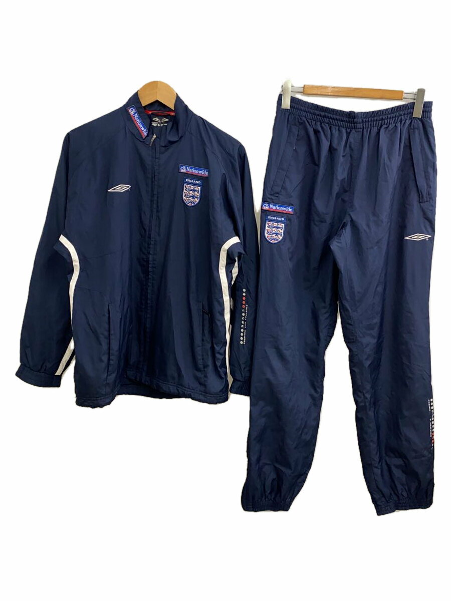 【中古】UMBRO◆セットアップ/S/ポリエステル/NVY【メンズウェア】