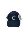 【中古】ciatre◆C logo SOLID WASHED CAP/キャップ/--/コットン/BLK/無地/メンズ【服飾雑貨他】