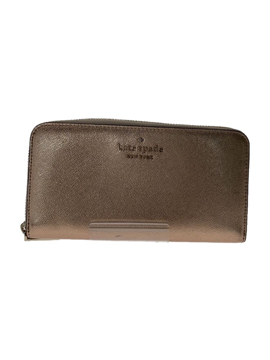 【中古】kate spade new york◆長財布/--/GLD/レディース/WLR00130【服飾雑貨他】