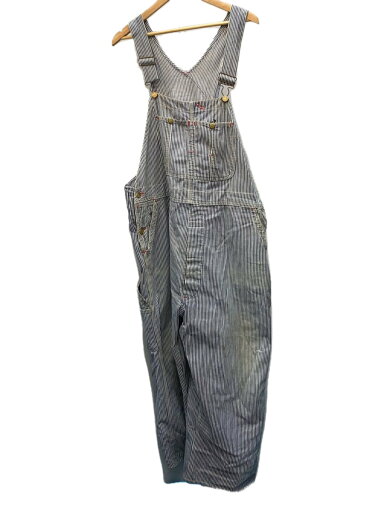 【中古】COWDEN◆オーバーオール/--/デニム/IDG/ストライプ【メンズウェア】 【中古】COWDEN◆オーバーオール/--/デニム/IDG/ストライプ【メンズウェア】