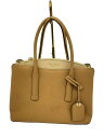 【中古】kate spade new york◆ハンドバッグ/--/BEG/無地【バッグ】(4)