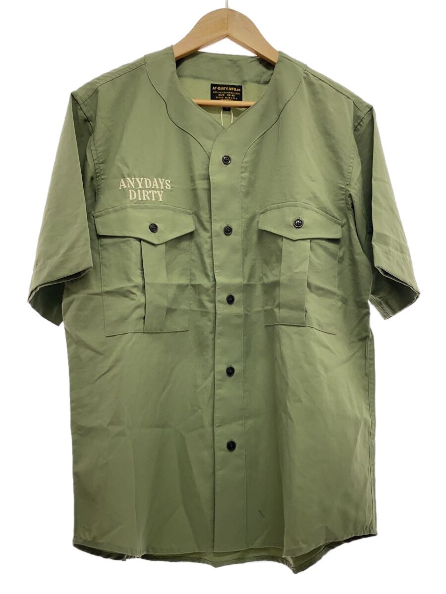 AT-DIRTY◆半袖シャツ/M/ナイロン/カーキ/ATD SCOUT S/S SHIR