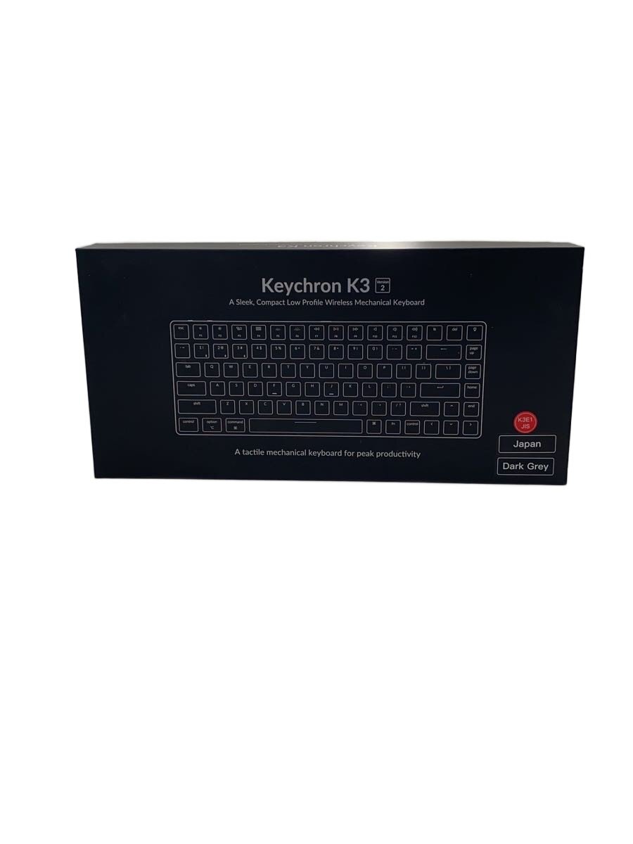 キーボード/Keychlon K3/K3-87-Optical-RGB-Red-JP/パソコン周辺機器