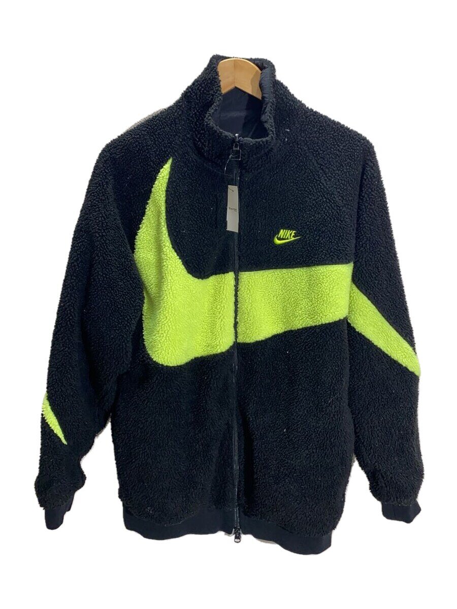 【中古】NIKE◆フリースジャケット/L/ポリエステル/BLK/BQ6546-017【メンズウェア】