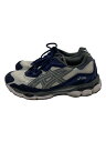 【中古】ASICS◆ローカットスニーカー/26cm/NVY/F921222【シューズ】(4)