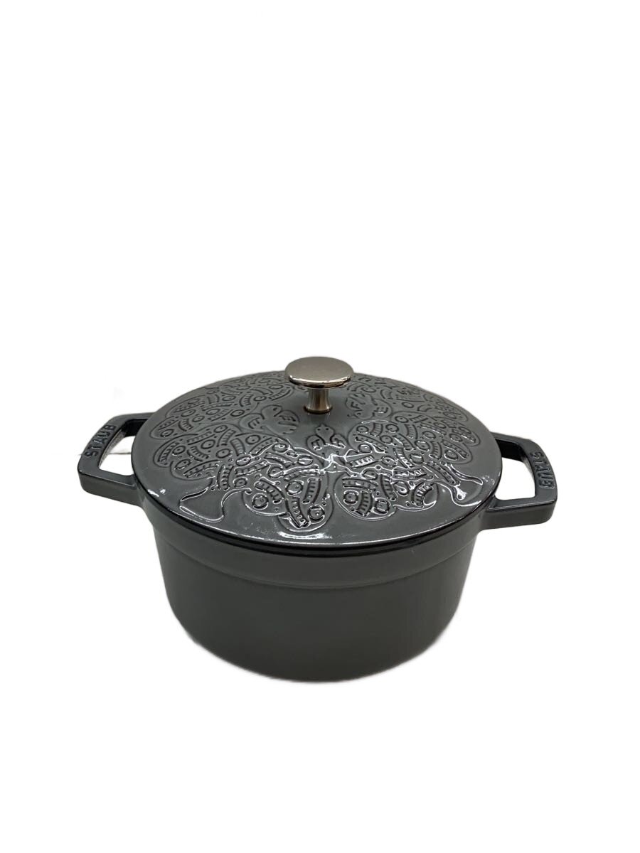 【中古】Staub◆フォレストココット/GRY/サイズ20/容量2.2L/重さ3.6Kg【キッチン用品】