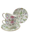 【中古】WEDGWOOD◆カップ&ソーサー/4点セット/マルチカラー【キッチン用品】