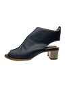 【中古】HERMES◆サンダル/38/BLK【シューズ】(4)