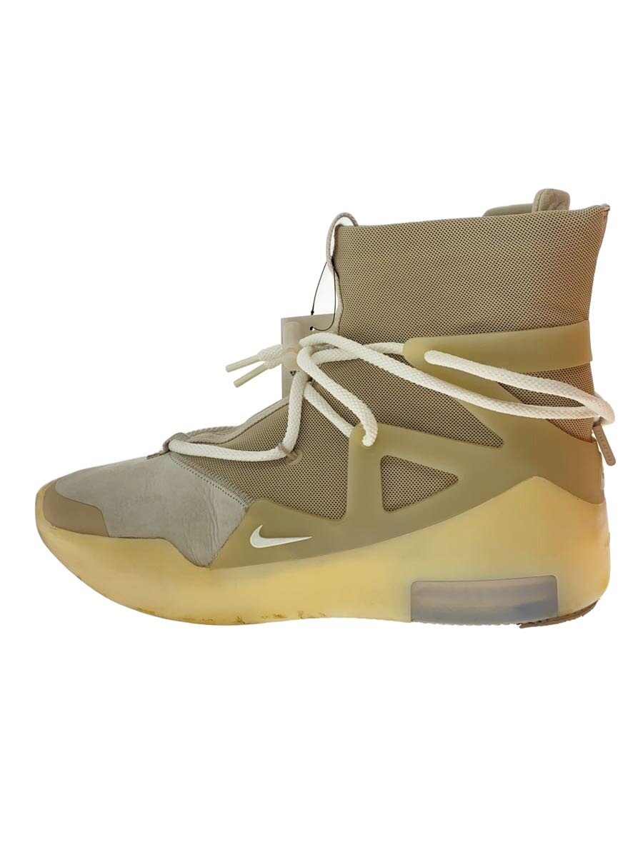 NIKE◆AIR FEAR OF GOD 1/エアフィア オブ ゴッド 1/ベージュ/AR4237-900/27cm/B