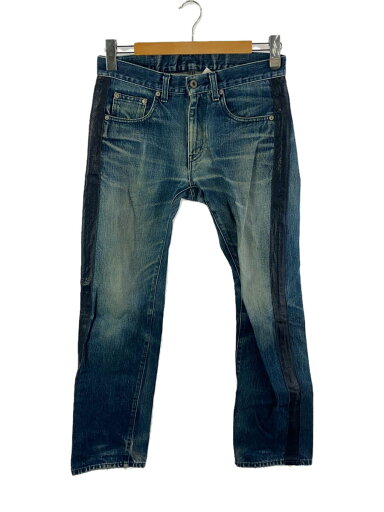 【中古】NEIGHBORHOOD◆サイドライン/ストレートパンツ/S/デニム/IDG【メンズウェア】 【中古】NEIGHBORHOOD◆サイドライン/ストレートパンツ/S/デニム/IDG【メンズウェア】