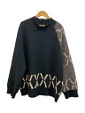 【中古】s’yte◆BULKY WOOL BIRDS EYE REVERSIBLE HIGH NECK/3/アクリル/BLK【メンズウェア】(4)