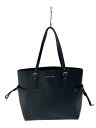 【中古】MICHAEL KORS◆VOYAGER EW TOTE/トートバッグ/レザー/BLU/30H7GV6T9L【バッグ】