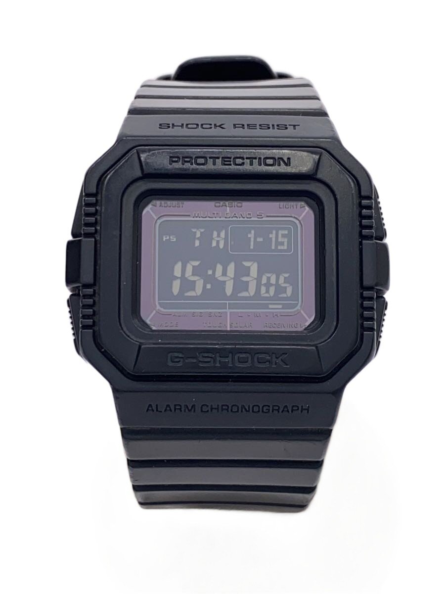 【中古】CASIO◆ソーラー腕時計・G-SHOCK/アナログ/ラバー/GW-5500-1AJF【服飾 ...