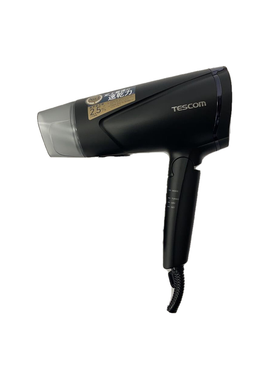 【中古】TESCOM◆ドライヤー・ヘアアイロン スピーダム TD670A-K【家電・ビジュアル・オーディオ】