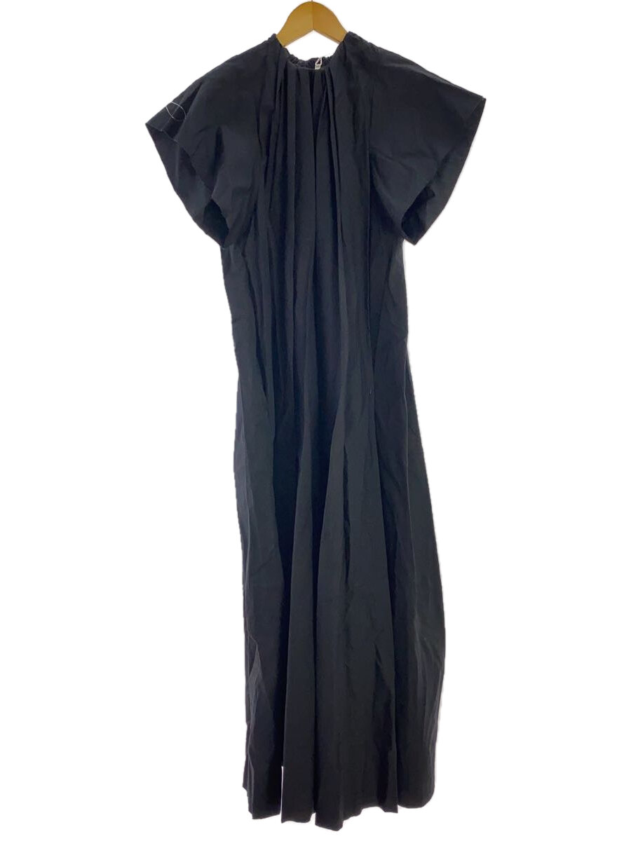 【中古】MM6◆ノースリーブワンピース/--/コットン/BLK/無地/S52DG0007【レディースウェア】