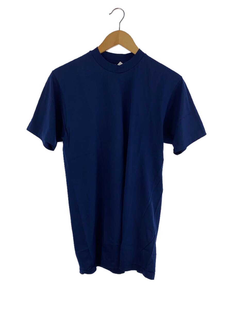 Hanes◆Tシャツ/M/コットン/NVY/無地/Fifty-Fifty/USA製/デッドストック