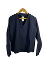 【中古】Needles Sportswear◆Warm Up V-Neck Jacket/ナイロンジャケット/S/ナイロン/ネイビー/CHARCOAL/EJ921【メンズウェア】