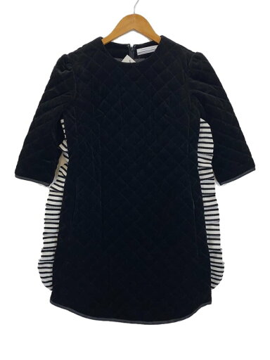 【中古】BORDERS at BALCONY/長袖ワンピース/38/コットン/BLK/BD1821-3E-15//【レディースウェア】 【中古】BORDERS at BALCONY/長袖ワンピース/38/コットン/BLK/BD1821-3E-15//【レディースウェア】