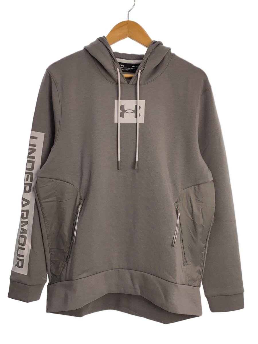 【中古】UNDER ARMOUR◆スポーツウェアー/XL/GRY/1366221【スポーツ】