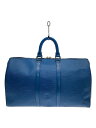 【中古】LOUIS VUITTON◆キーポル45_エピ_BLU_トレドブルー/レザー/BLU【バッグ】(4)