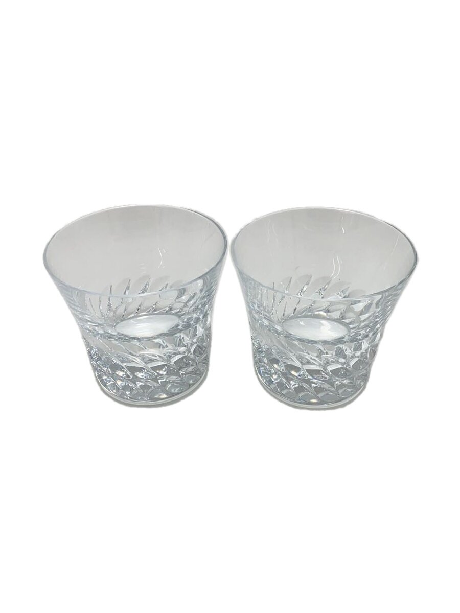 【中古】Baccarat◆ロックグラス/グローリア/2点セット/CLR【キッチン用品】