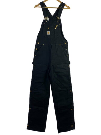 【中古】Carhartt◆オーバーオール/32/コットン/BLK【メンズウェア】 【中古】Carhartt◆オーバーオール/32/コットン/BLK【メンズウェア】
