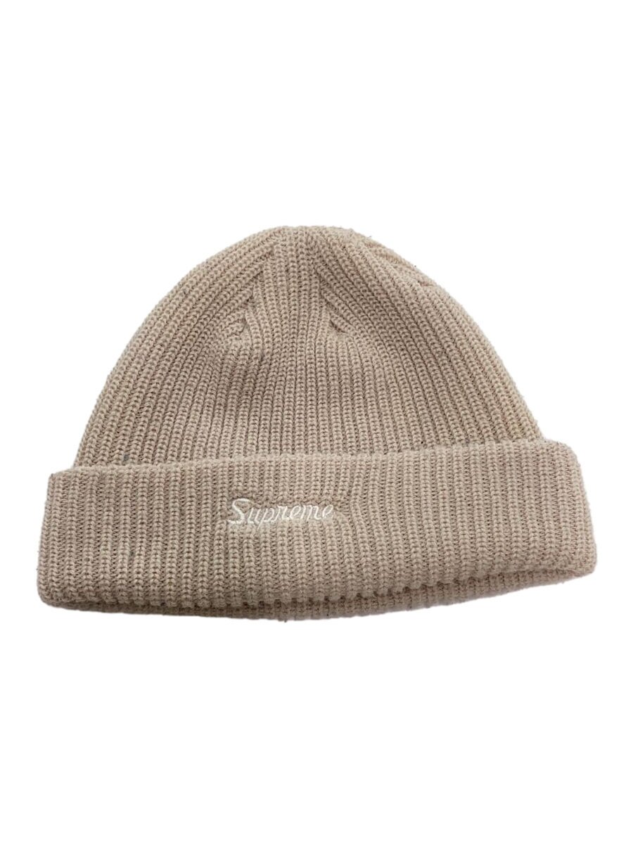【中古】Supreme◆ニットキャップ/--/アクリル/PNK/メンズ//【服飾雑貨他】