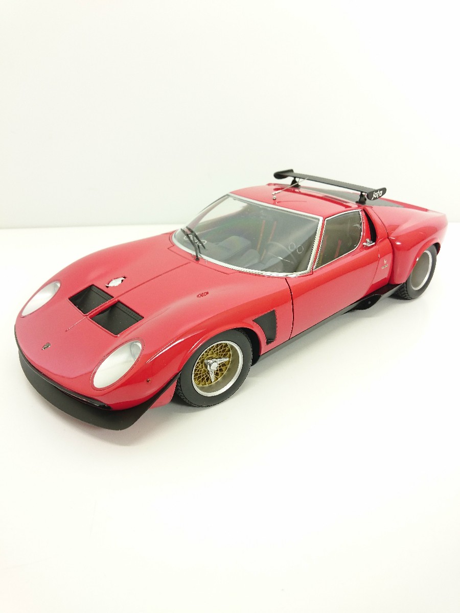 【中古】KYOSHO◆ミニカー/レッド/赤/1/12 Lamborghini JOTA SVR【ホビー】