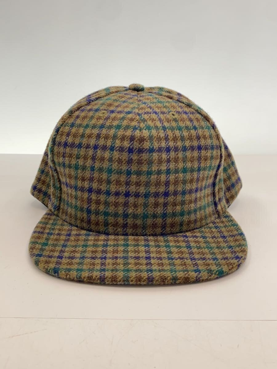 【中古】Supreme◆キャップ/--/ツイード/BRW/千鳥格子/メンズ【服飾雑貨他】
