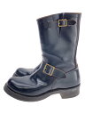 【中古】TOYs McCOY◆BECK CORP/エンジニアブーツ/--/BLK/レザー//【シューズ】