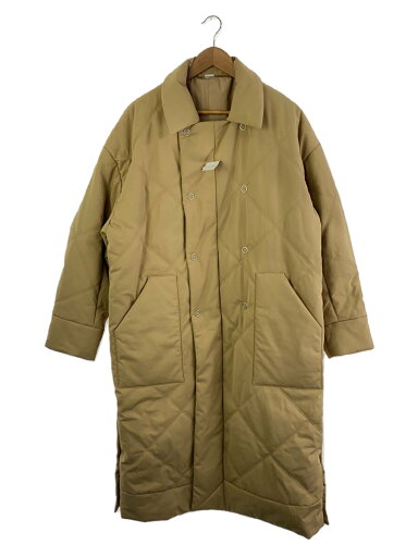 【中古】SUPERTHANKS◆QUILTING TWILL DOUBLE LONG COAT/L/ポリエステル/BEG/無地/ST204JK00【メンズウェア】 【中古】SUPERTHANKS◆QUILTING TWILL DOUBLE LONG COAT/L/ポリエステル/BEG/無地/ST204JK00【メンズウェア】