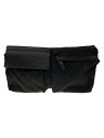【中古】GUCCI◆ウエストバッグ_GGキャンバス/キャンバス/ブラック/28566R FTASR 1000/バッグ【バッグ】