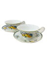 【中古】WEDGWOOD◆カップ&ソーサー/2点セット/WHT【キッチン用品】