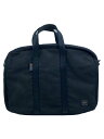 【中古】PORTER◆ブリーフケース/ナイロン/BLK【バッグ】