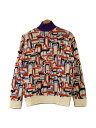 【中古】PRADA◆22AW/ネックロゴ/カシミア混/42/ウール/マルチカラー/総柄/P26474 S222 114C//【レディースウェア】
