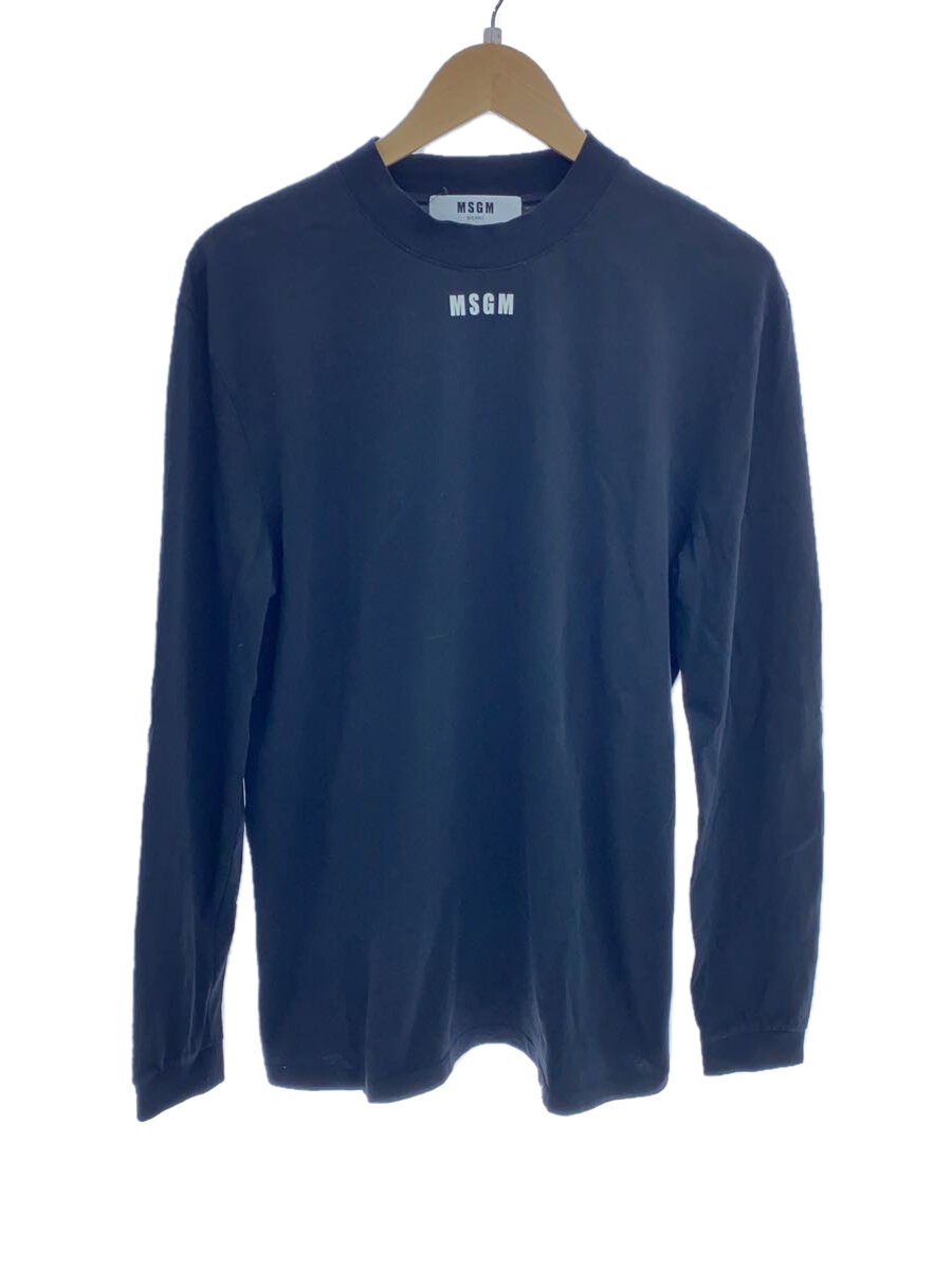 【中古】MSGM◆長袖Tシャツ/M/コットン/BLK/2340MM79【レディースウェア】
