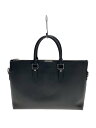 【中古】LOUIS VUITTON◆アントン・ブリーフケース_タイガ_BLK/牛革/BLK/無地/モノグラム/ビジネスバッグ【バッグ】