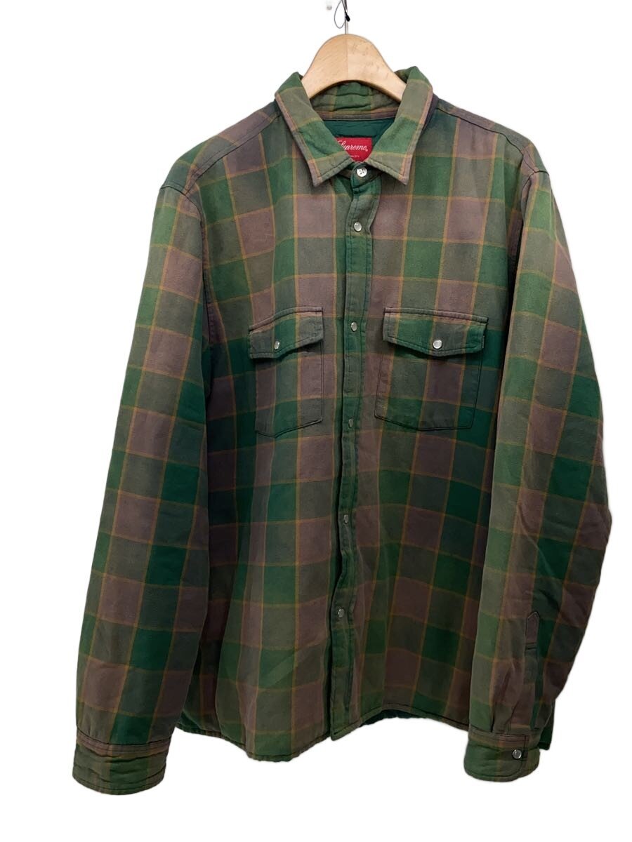 楽天市場】Supreme Quilted Plaid Shirtの通販