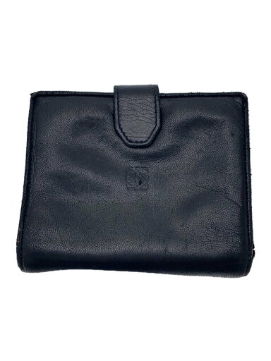 【中古】LOEWE◆2つ折り財布/レザー/BLK/メンズ【服飾雑貨他】 【中古】LOEWE◆2つ折り財布/レザー/BLK/メンズ【服飾雑貨他】