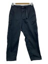 【中古】THE NORTH FACE PURPLE LABEL◆STRETCH TWILL WIDE TAPERED PANTS/30/コットン/BLK【メンズウェア】