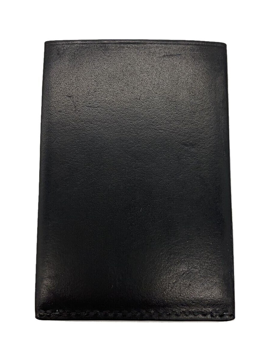 【中古】COACH◆カードケース/レザー/BLK/メンズ【服飾雑貨他】